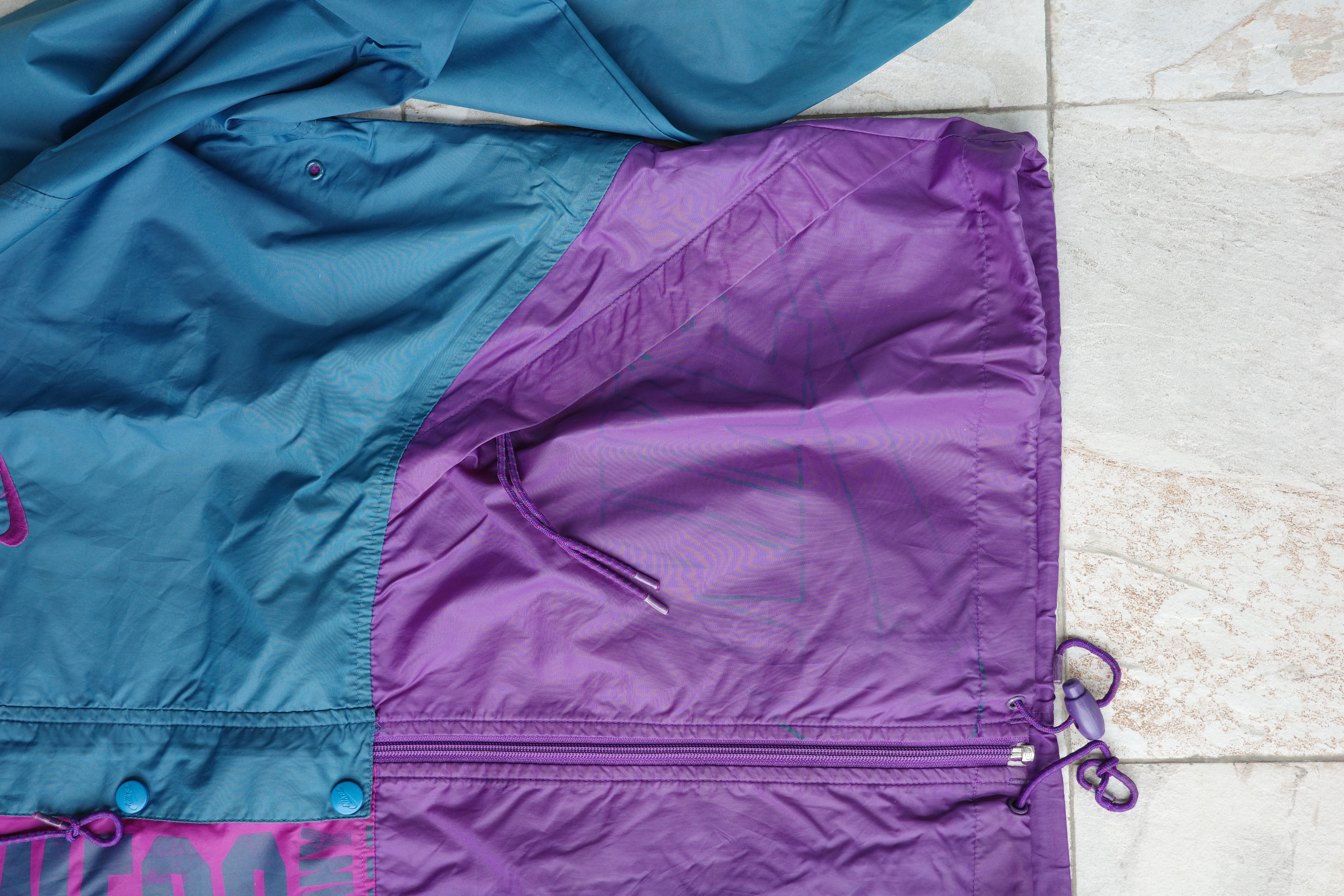 【90年代製】VINTAGE NIKE 風褸 (多細節)