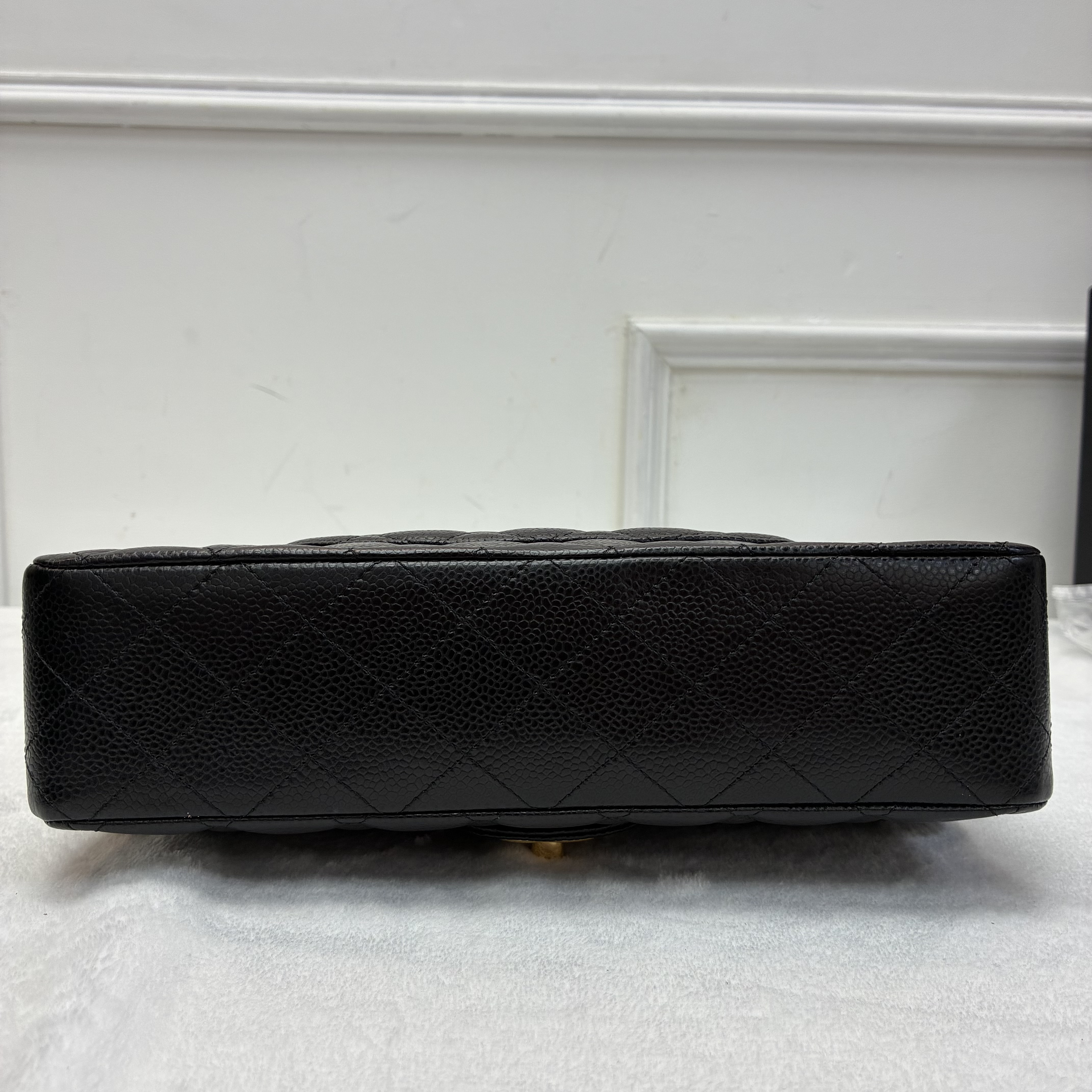 Chanel CF牛皮荔枝紋
