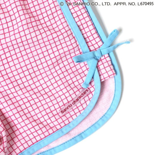 🆕【⭐訂購⭐】🇯🇵日本直送🌀#Sanrio 格紋 心形口袋 可愛刺繡 短褲［4款選］🌀 [ELDA-0264][260529]