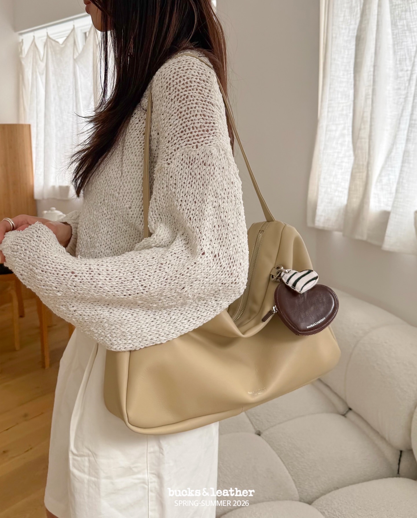 【26SS】 預訂_Porter Bag L By Bucks & leather