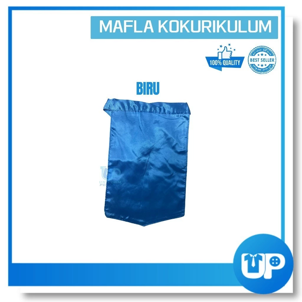 Mafla Kawad Sekolah Kadet Persatuan Uniform Kokurikulum Merah Biru Tua Biru Merah Putih Kuning