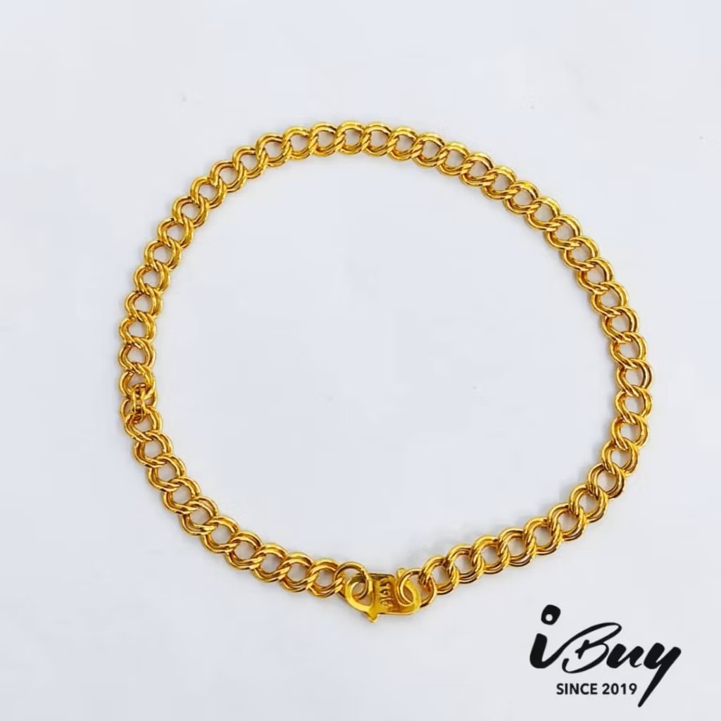 916 GOLD COCO BRACELET 14.5CM 916 金COCO 手链 14.5CM