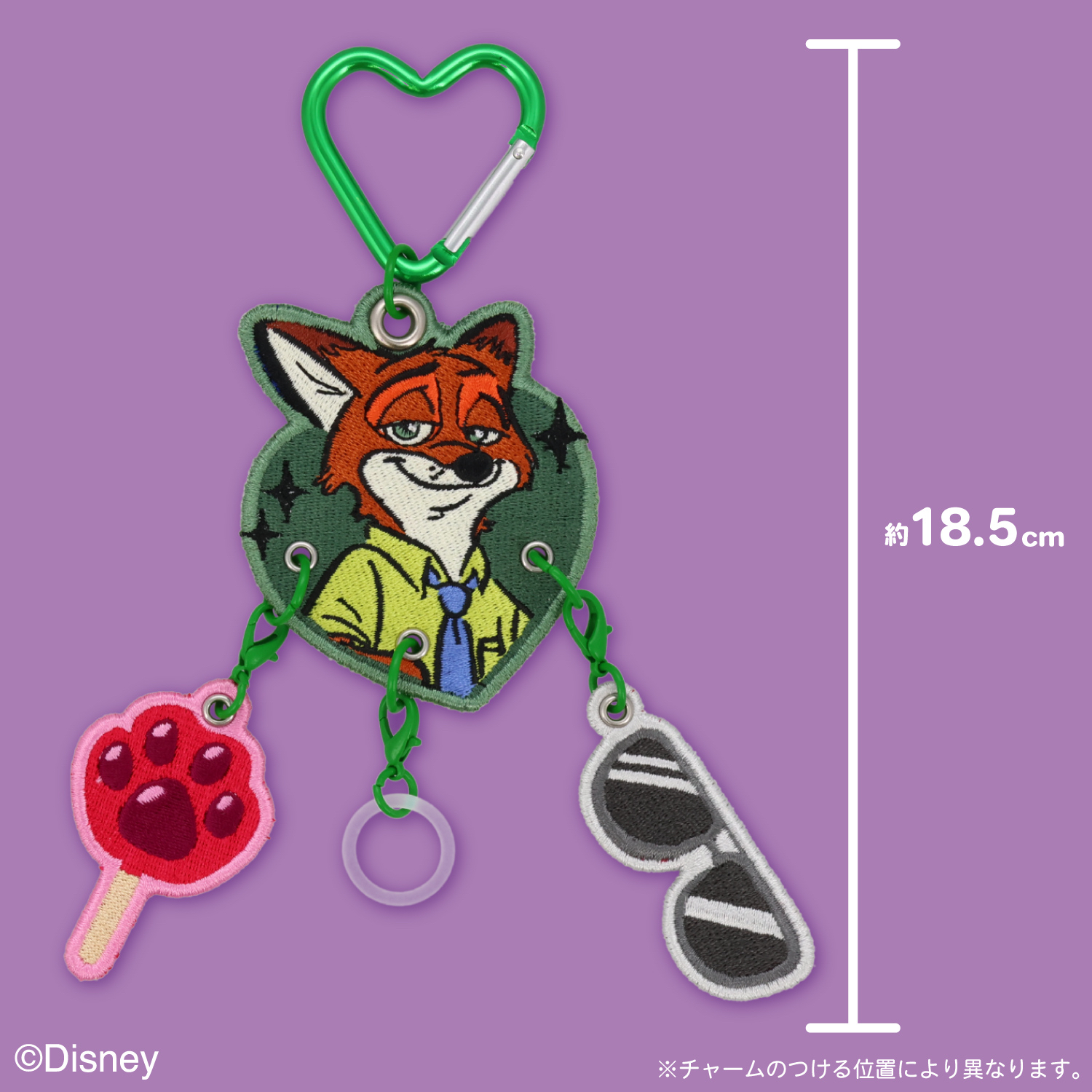 日本預訂📍日本與Zootopia在一起系列 - 心心鎖匙扣 2026年11月中/下旬出貨