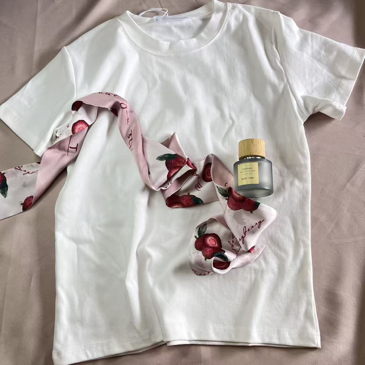 T20011#821 [Plain] Plain T-shirt