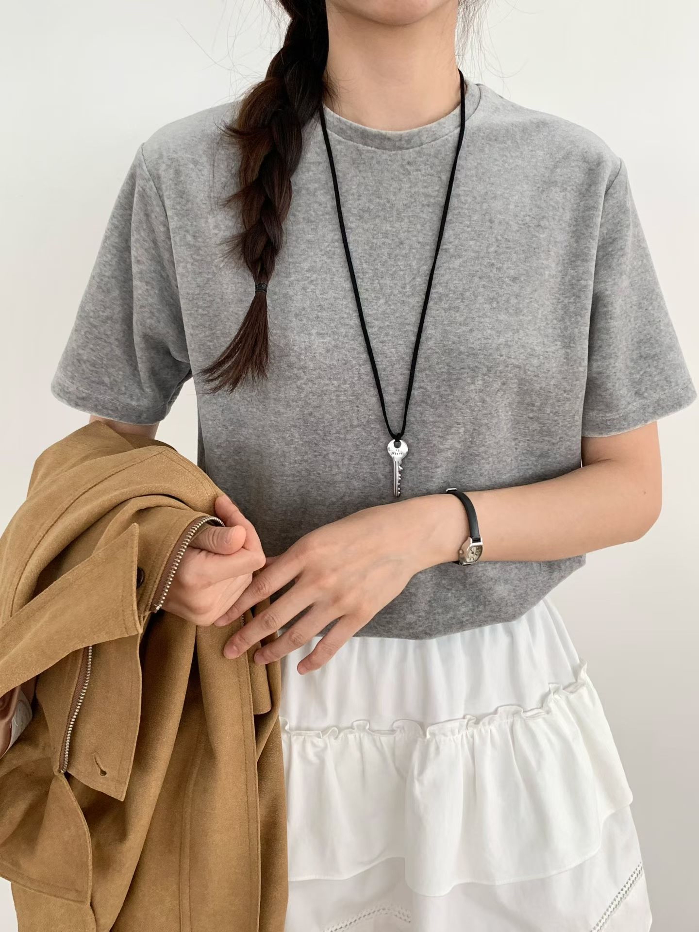 Basic Velvet Tee