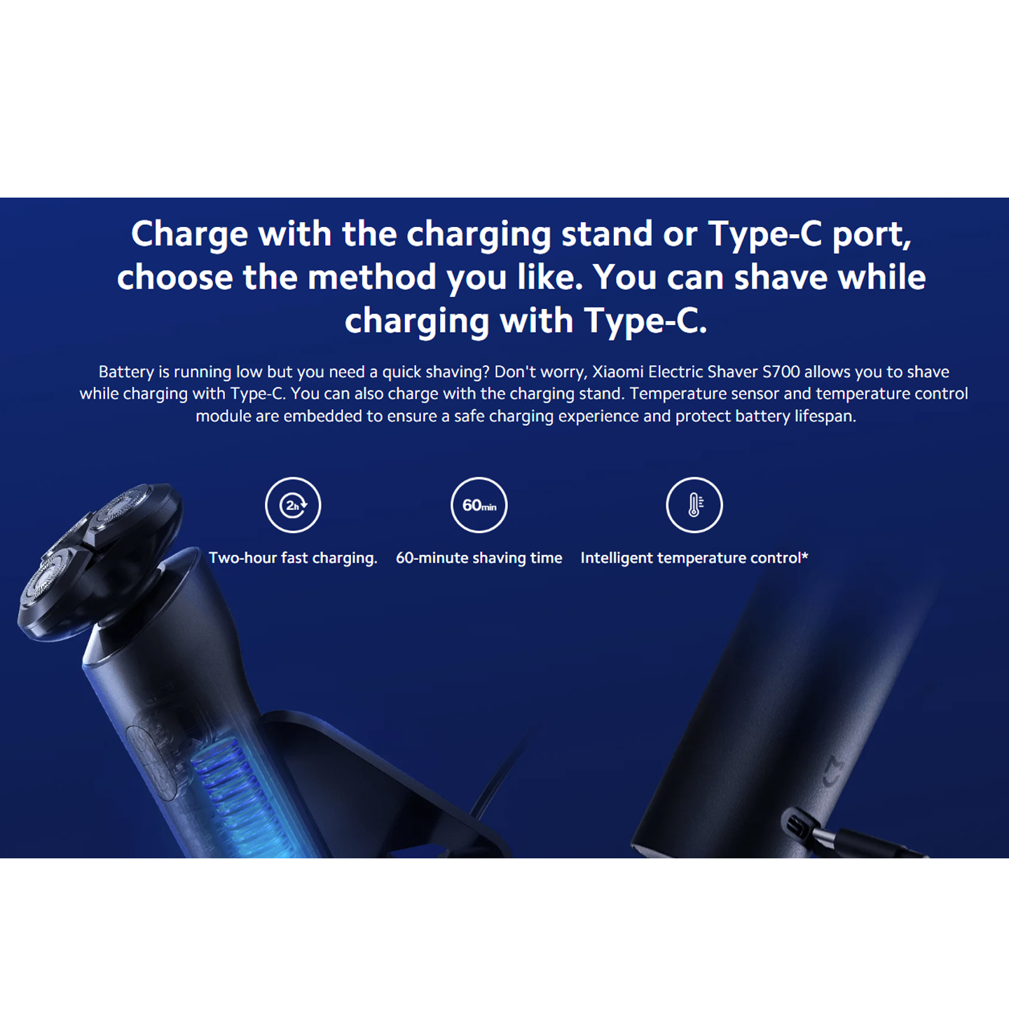 Xiaomi S700 Electric Shaver Ceramic Blade (BHR5721GL)