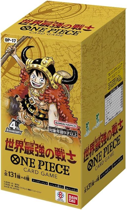 航海王卡牌遊戲 OP17 世界最強的戰士 補充包 原盒