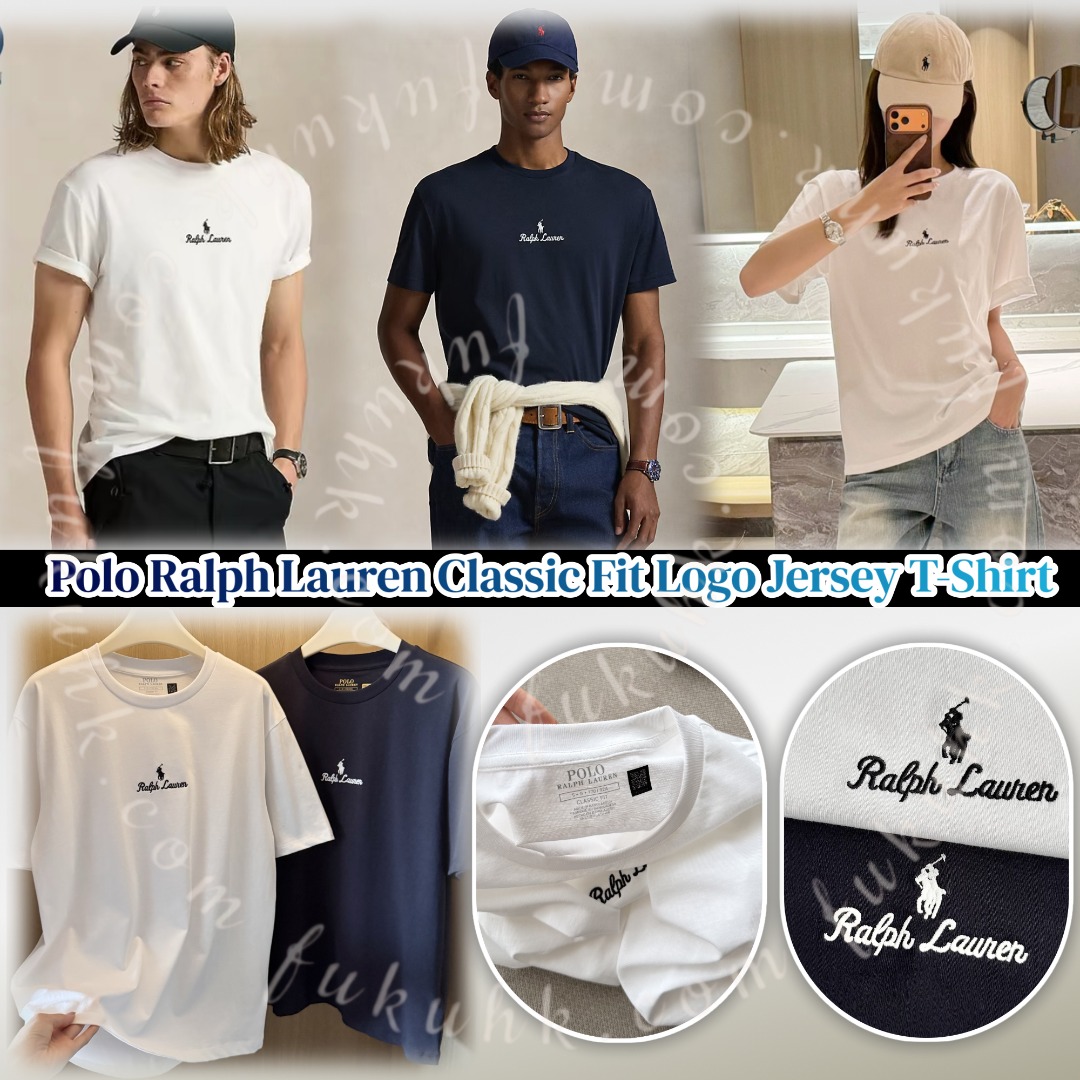 Polo Ralph Lauren Classic Fit Logo Jersey T-Shirt 刺繡標短袖Tee