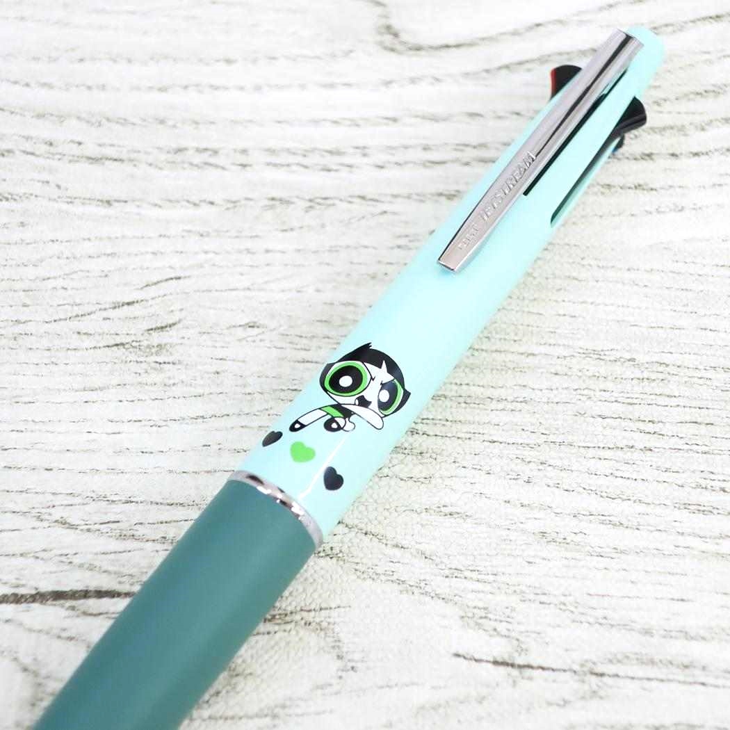 現貨｜飛天小女警 The Powerpuff Girls 日本製 uni Jetstream 4&1 多功能 5用筆 0.5mm 4色原子筆 + 0.5mm 鉛芯筆 (308058)