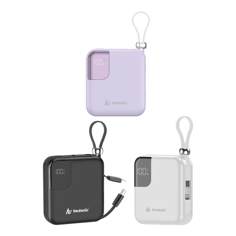 Hedonic 第三代 10000mAh PD 3.0 雙接口流動充電池