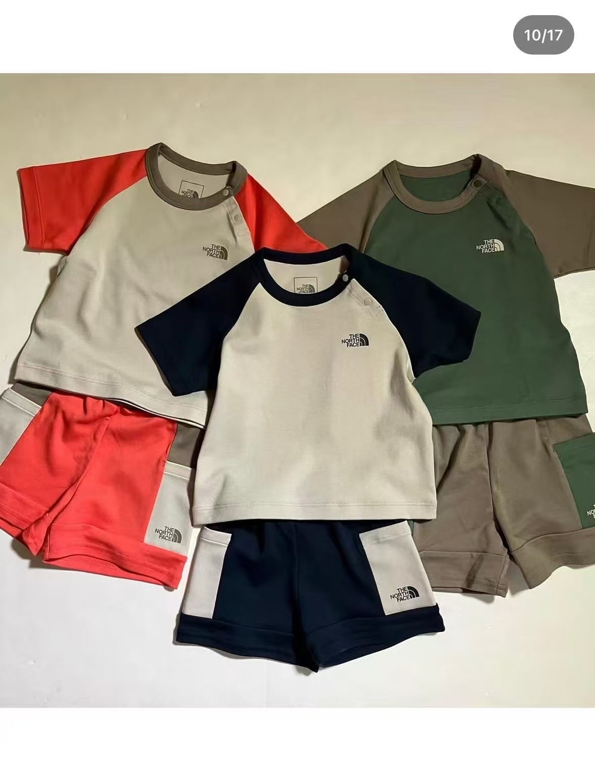 0674 TNF 拼接系列套裝 