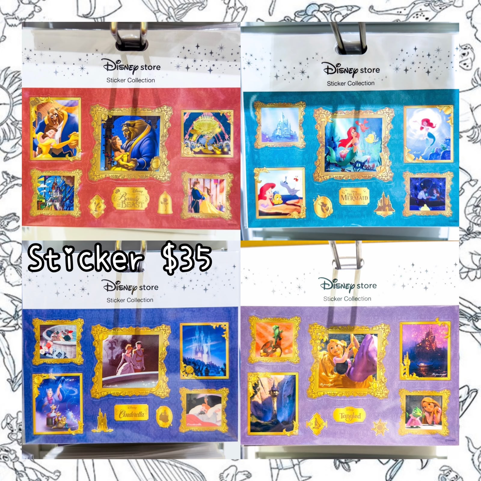 ：日本：STICKER COLLECTION STICKER