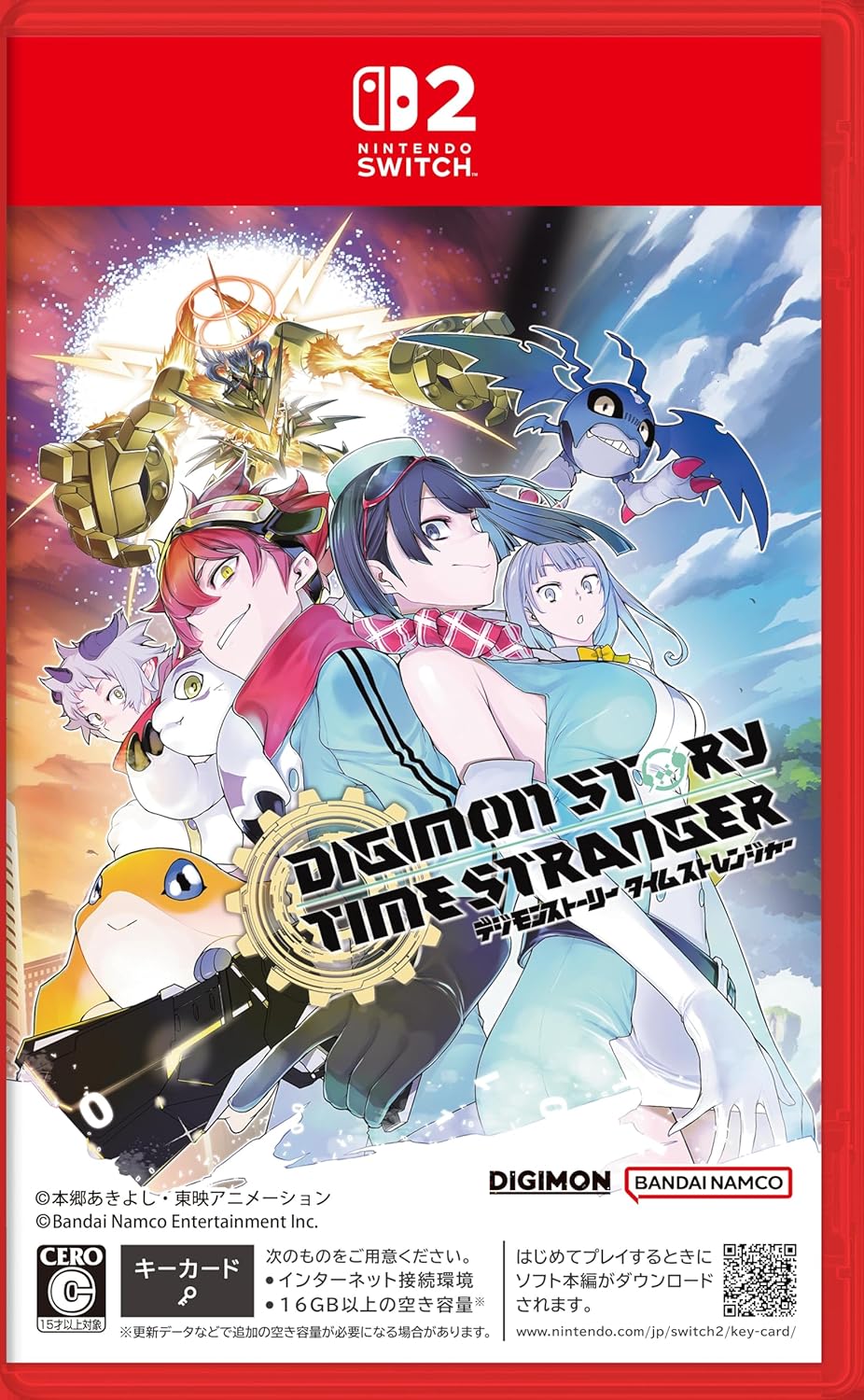 (日版連特典) Nintendo Switch 2 數碼寶貝物語 時空異客 NS2 Digimon Story Time Stranger (中英日文字幕) 