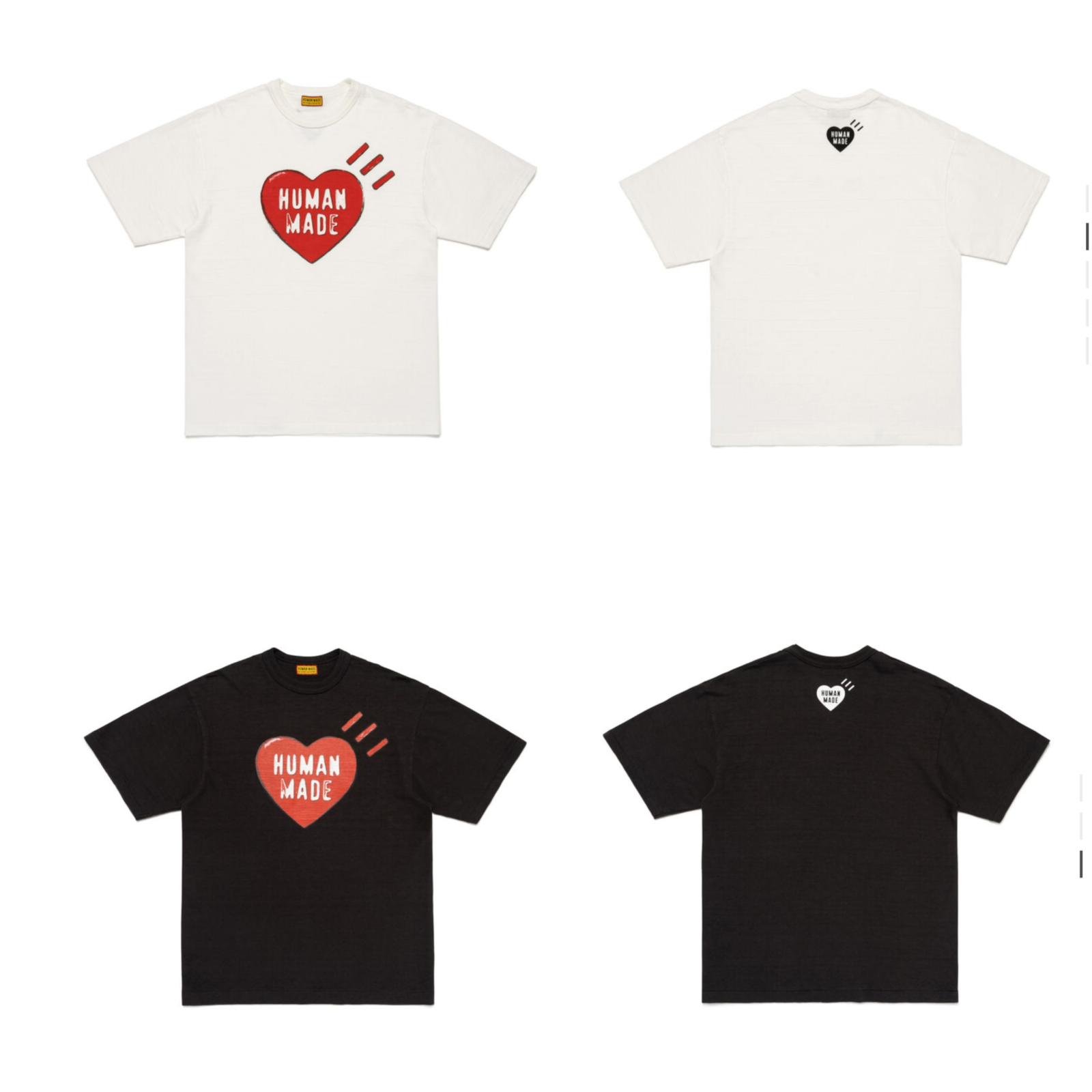 Human made GRAPHIC T-SHIRT White/ black Size S-3xl