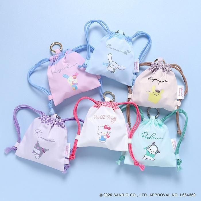 日本預訂📍日本Sanrio After school memories系列 - 背囊仔造型索繩袋吊飾