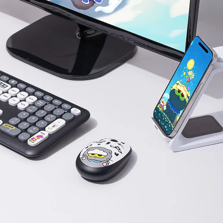 [ZO&FRIENDS] Multi Pairing Wireless Mouse