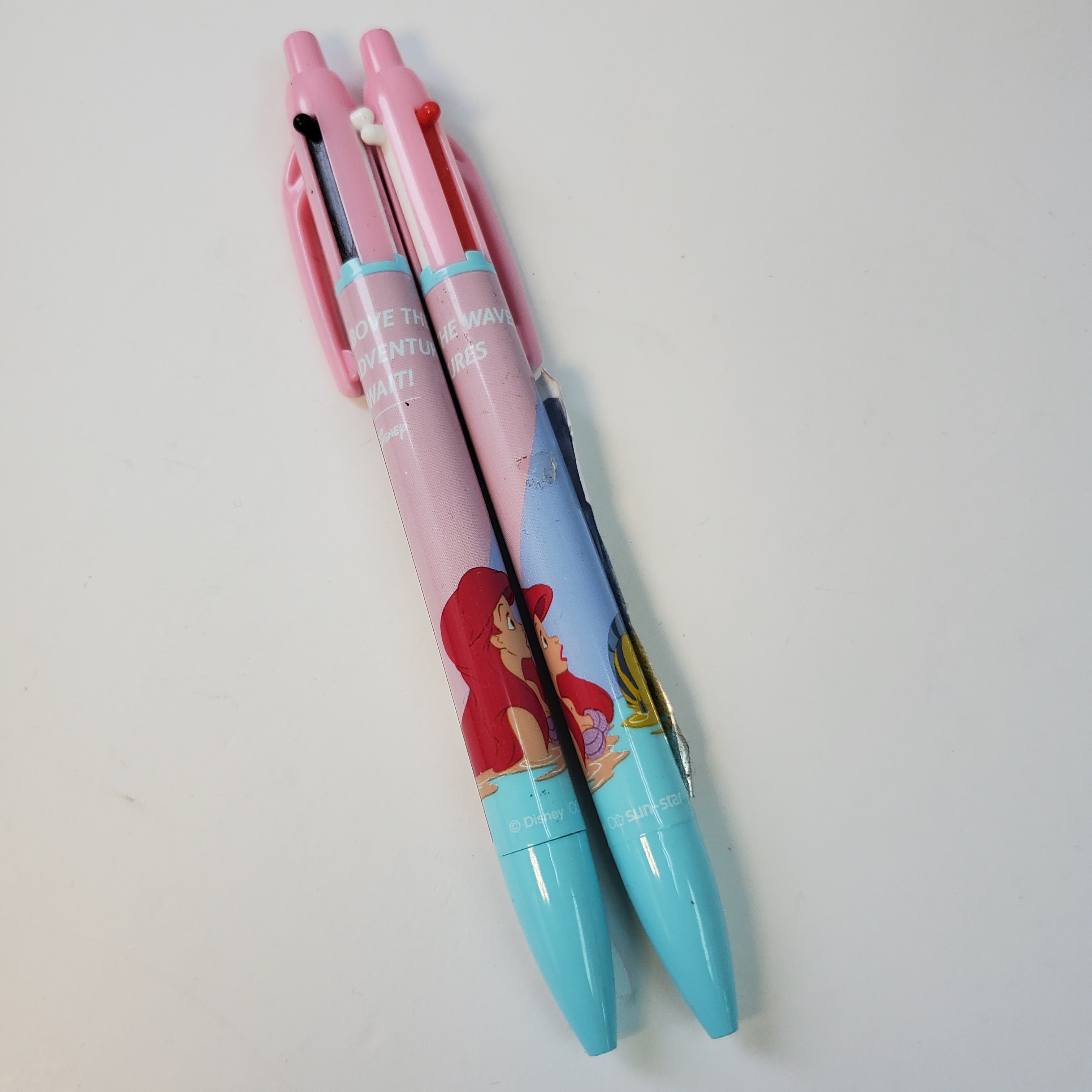 [現貨] [日本製] 小魚仙 3色原子筆 連 鉛芯筆 {TF600406}