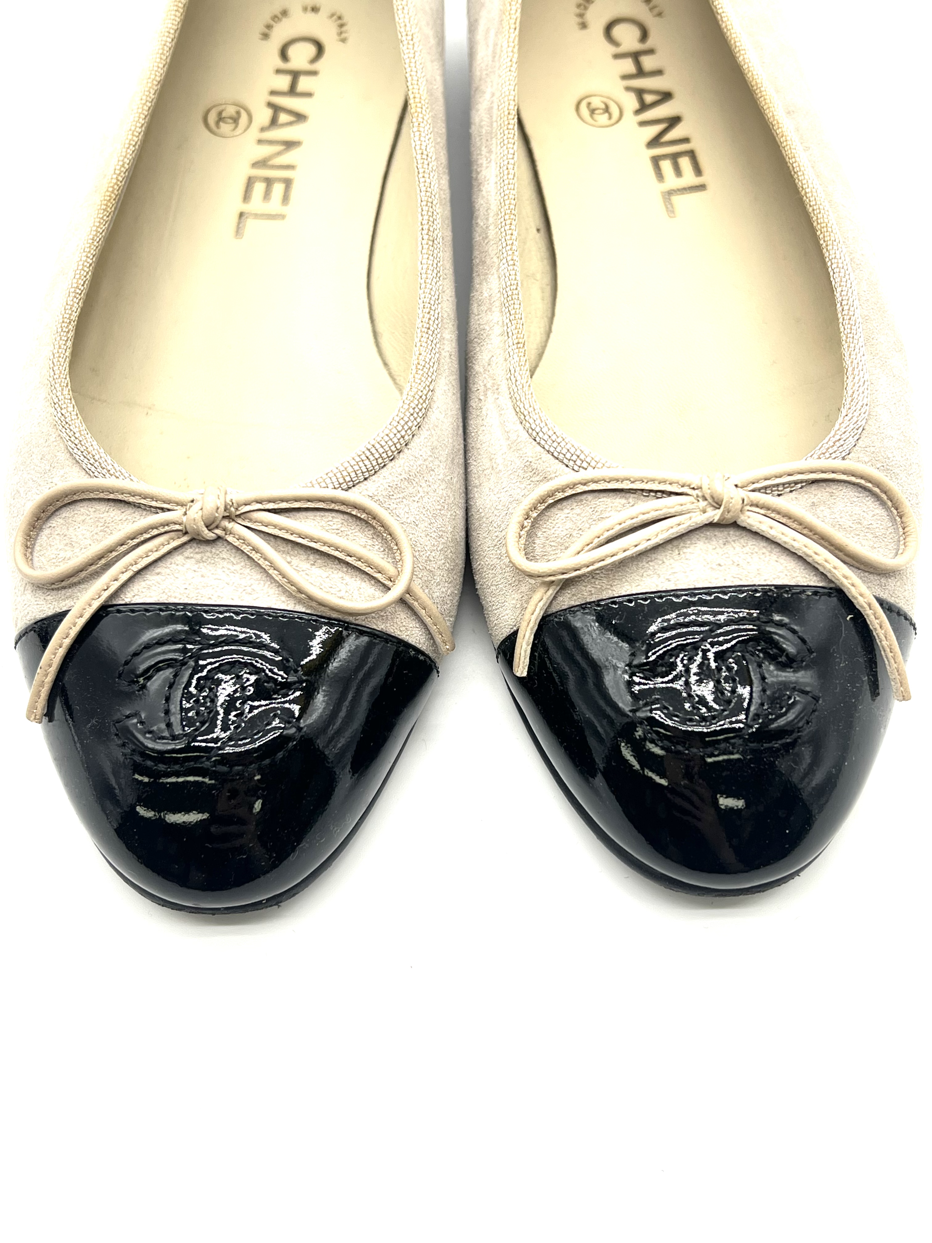 Pre-owned Chanel Two-color Ballet Shoes / Product Code: 26052103