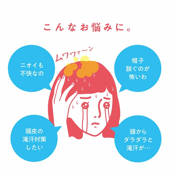 日本製 NAKICO 藥用頭皮止汗清新噴霧 30ml