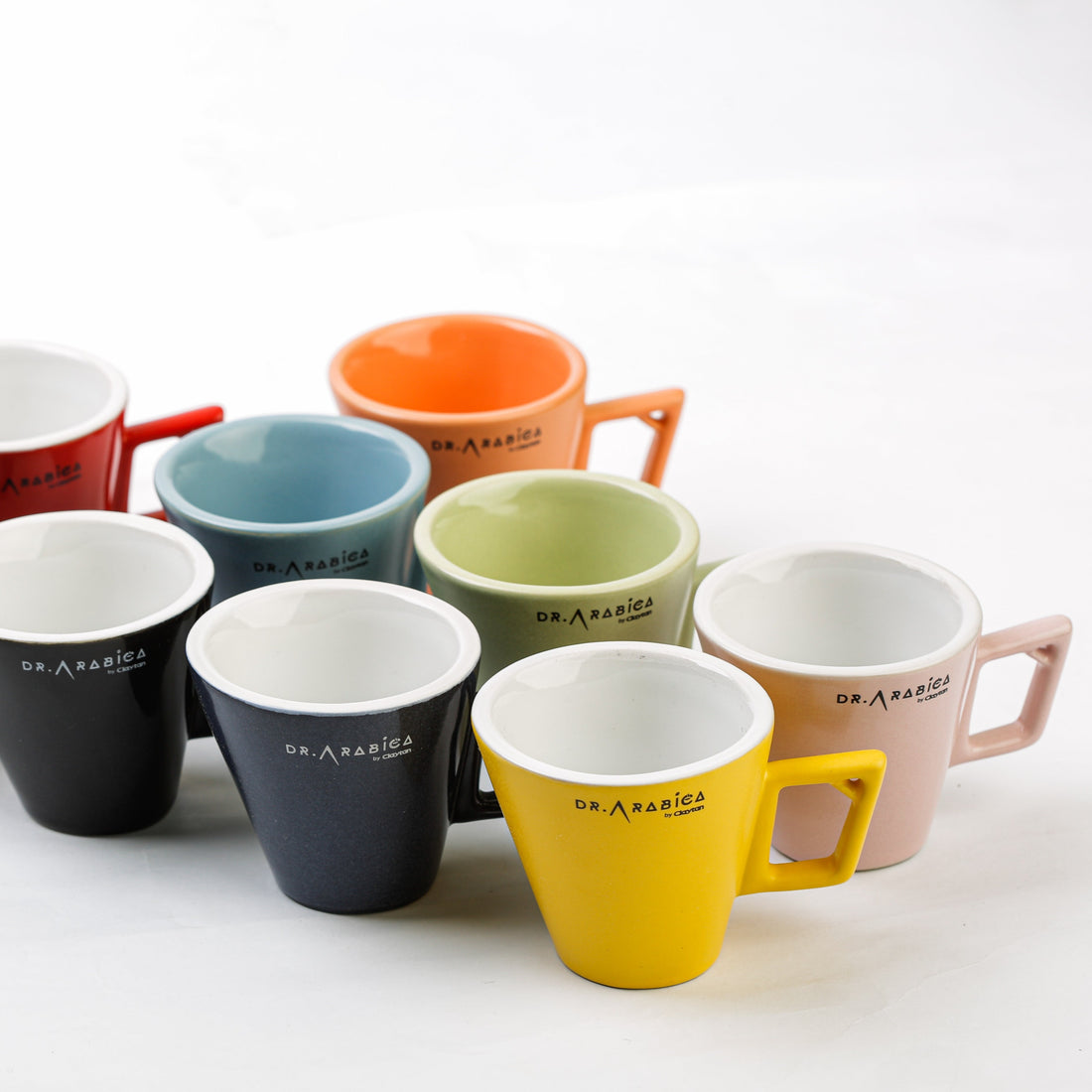 Dr. Arabica Professional Series - Espresso 60ml, 90ml & 120ml Cup & Saucer