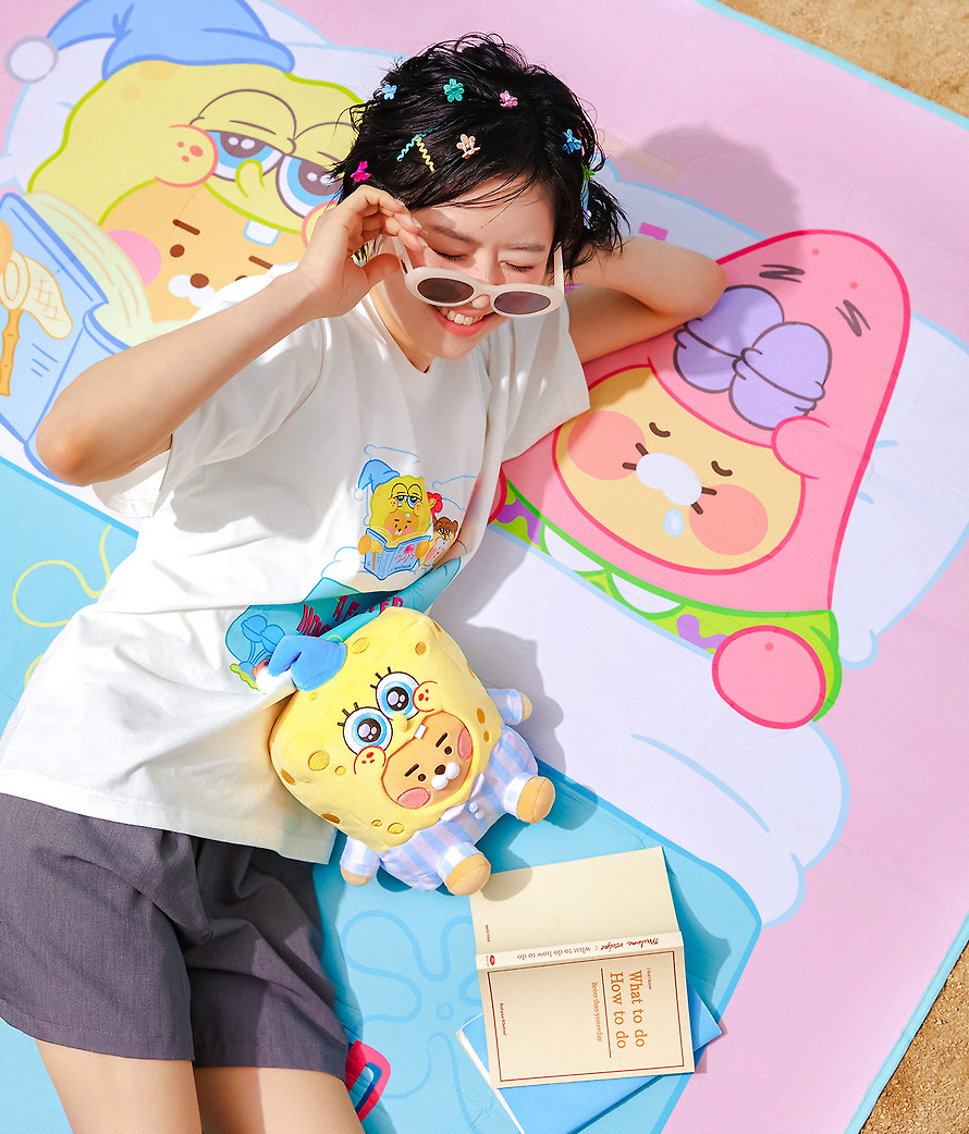 海綿寶寶 X Kakao Friends 露營墊