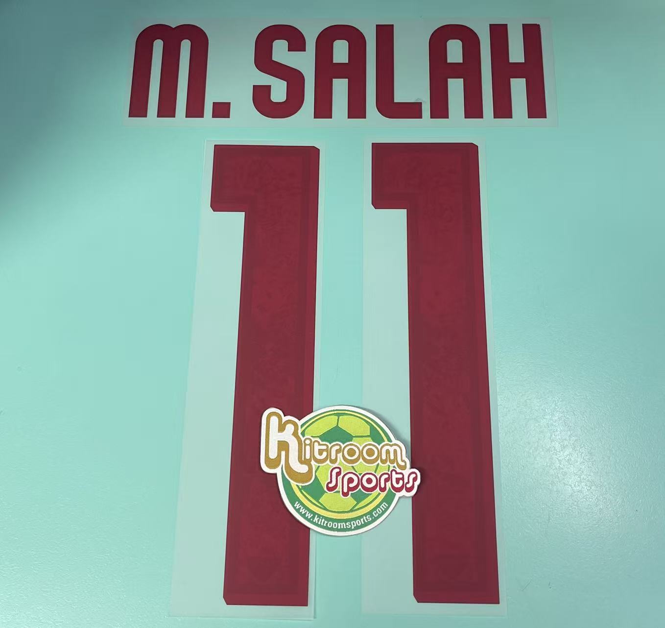 2015-16 Roma Away Nameset #11 M.SALAH