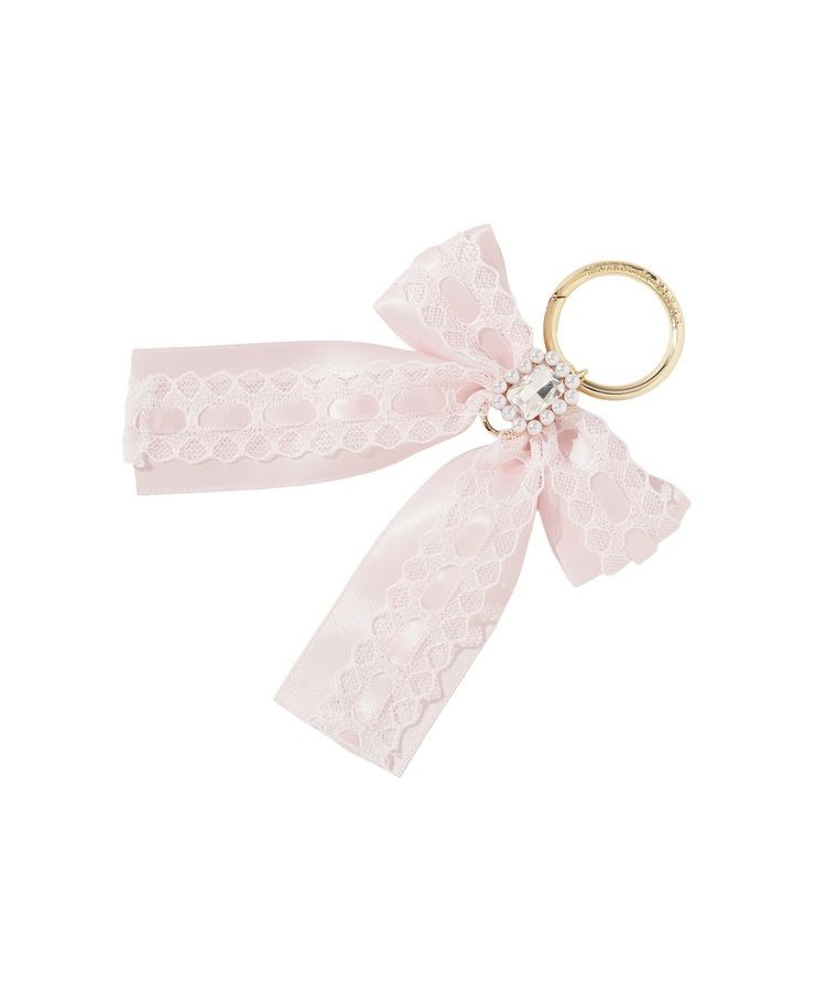 🎀【預訂】Maison de FLEUR Lace Ribbon Key Ring LP