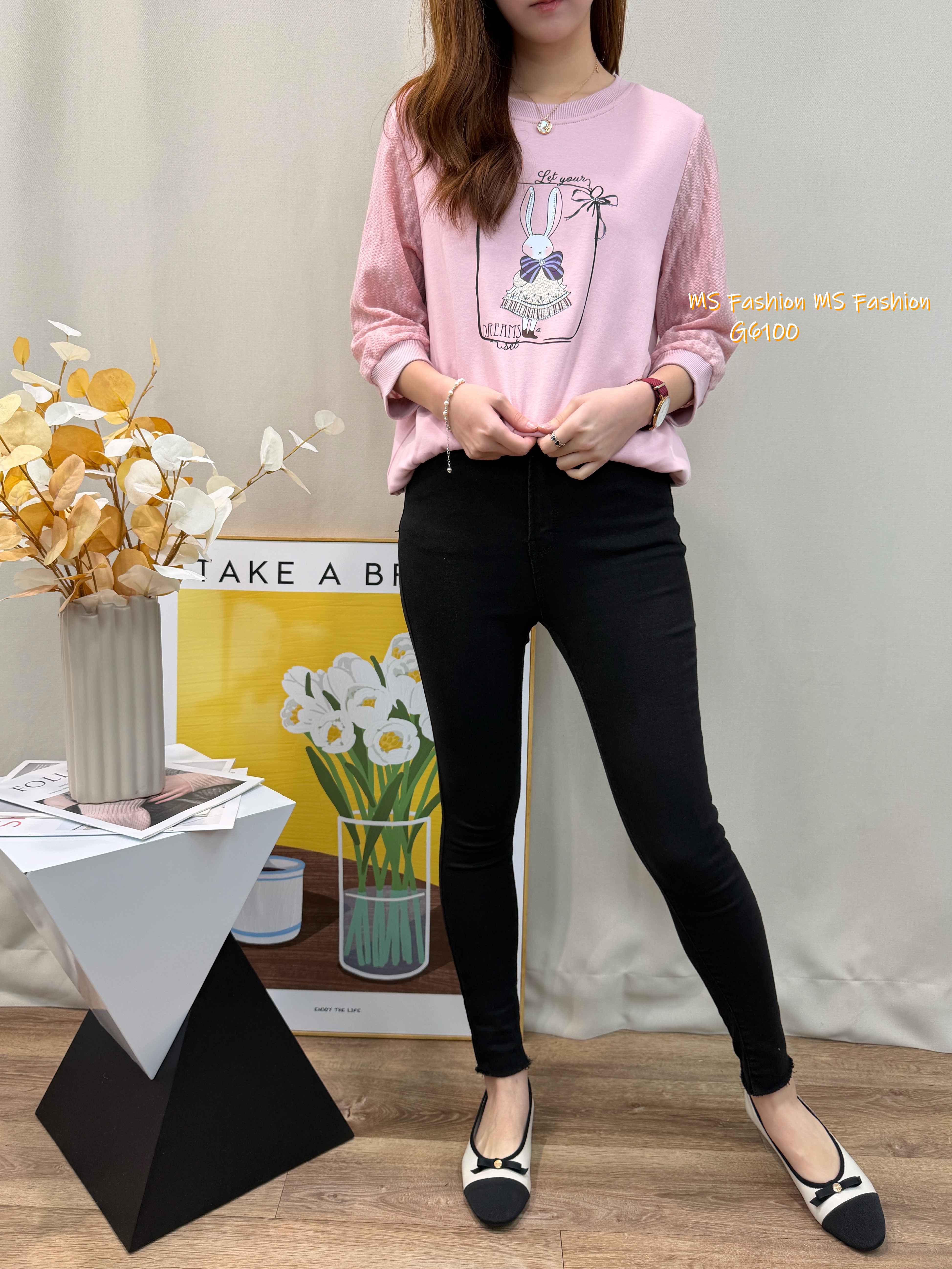 G6100 韓國🇰🇷可愛兔兔top