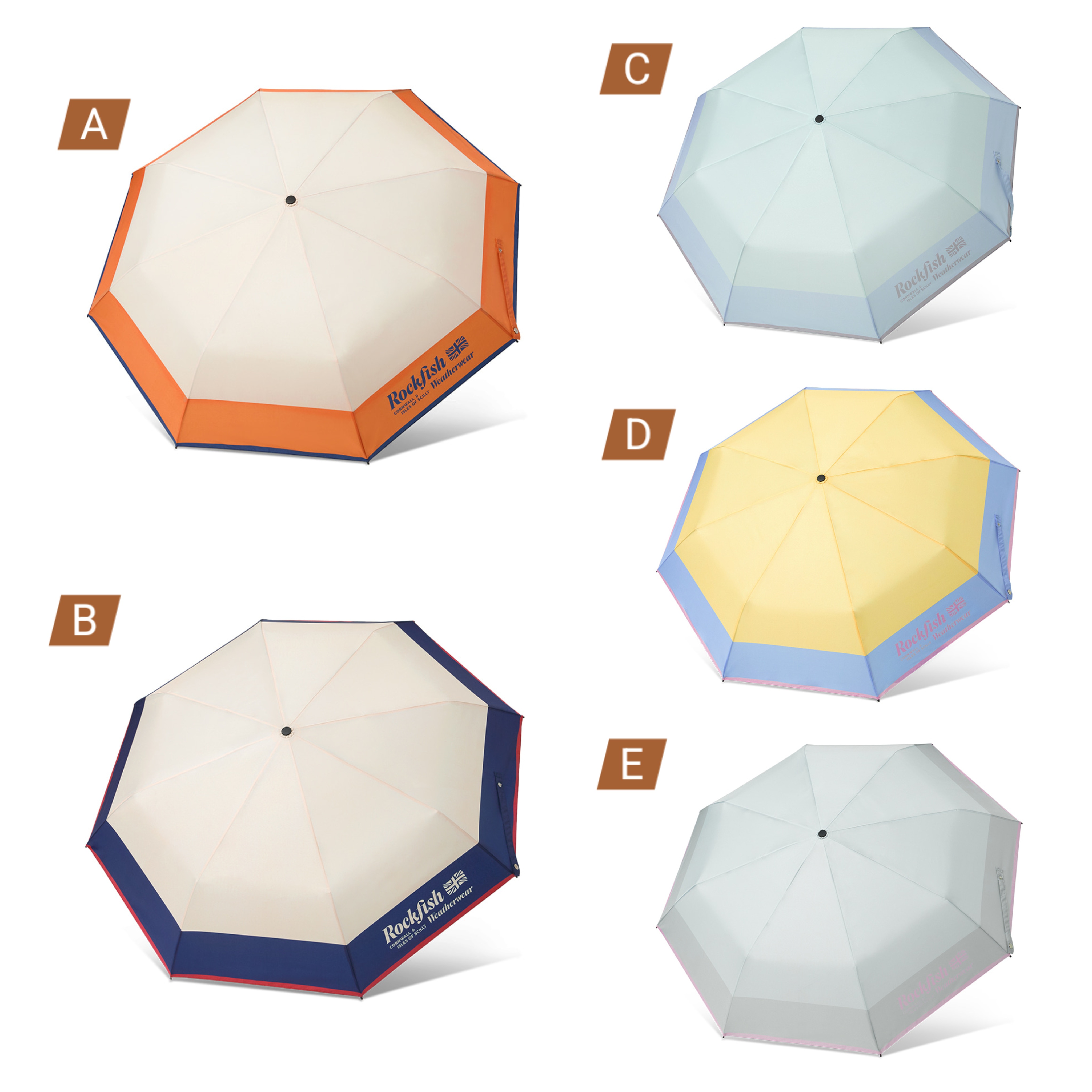 Rockfish Weatherwear Color Block 縮骨遮