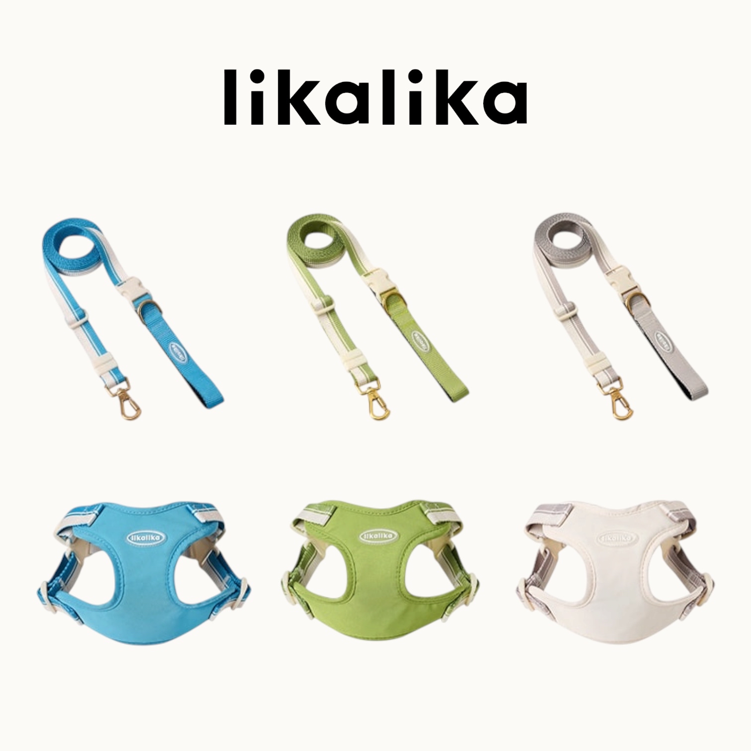 *likalika🇰🇷Breeze Walk X型胸背帶套裝