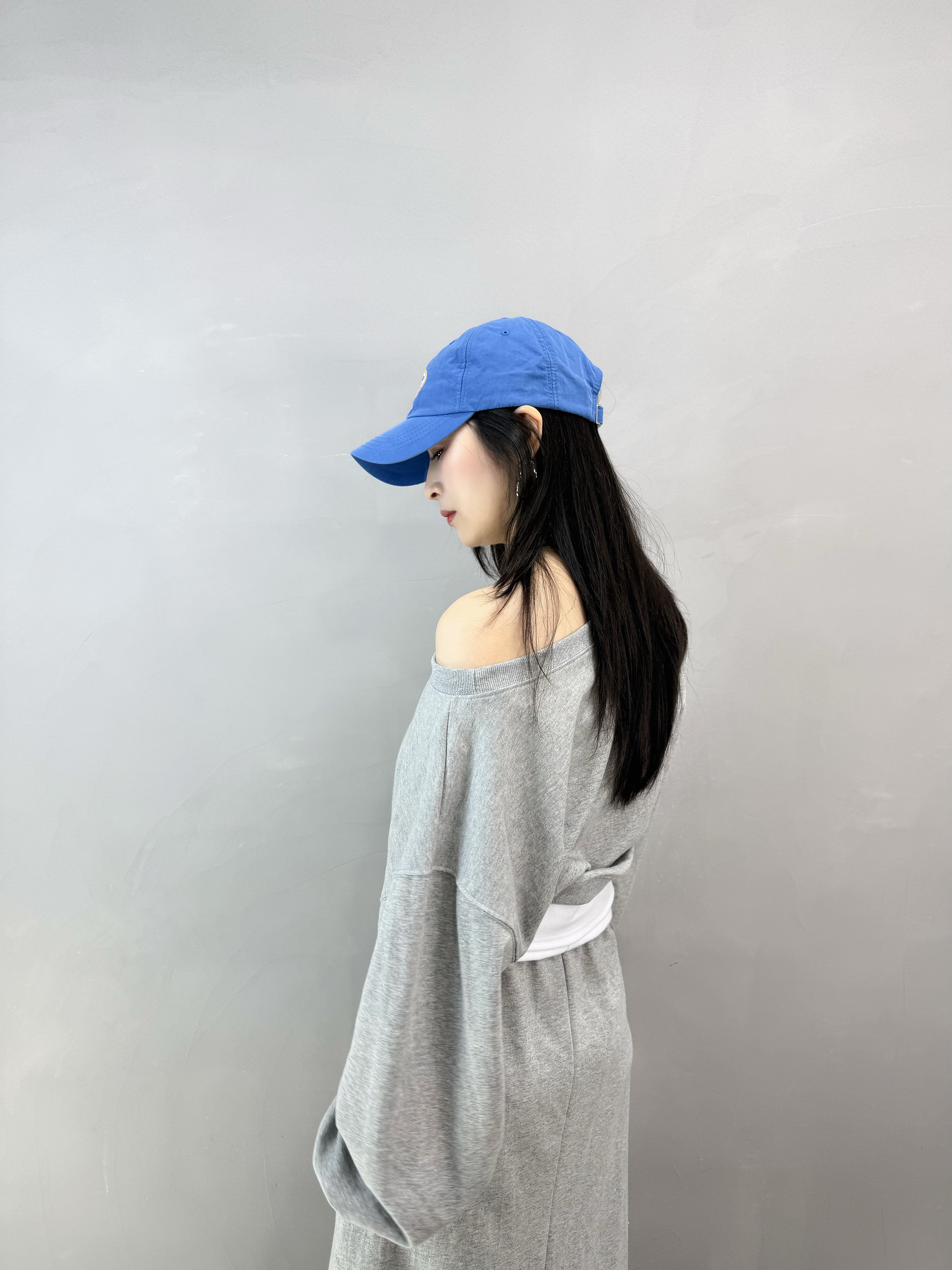 J84 拼色露膊+裙Set