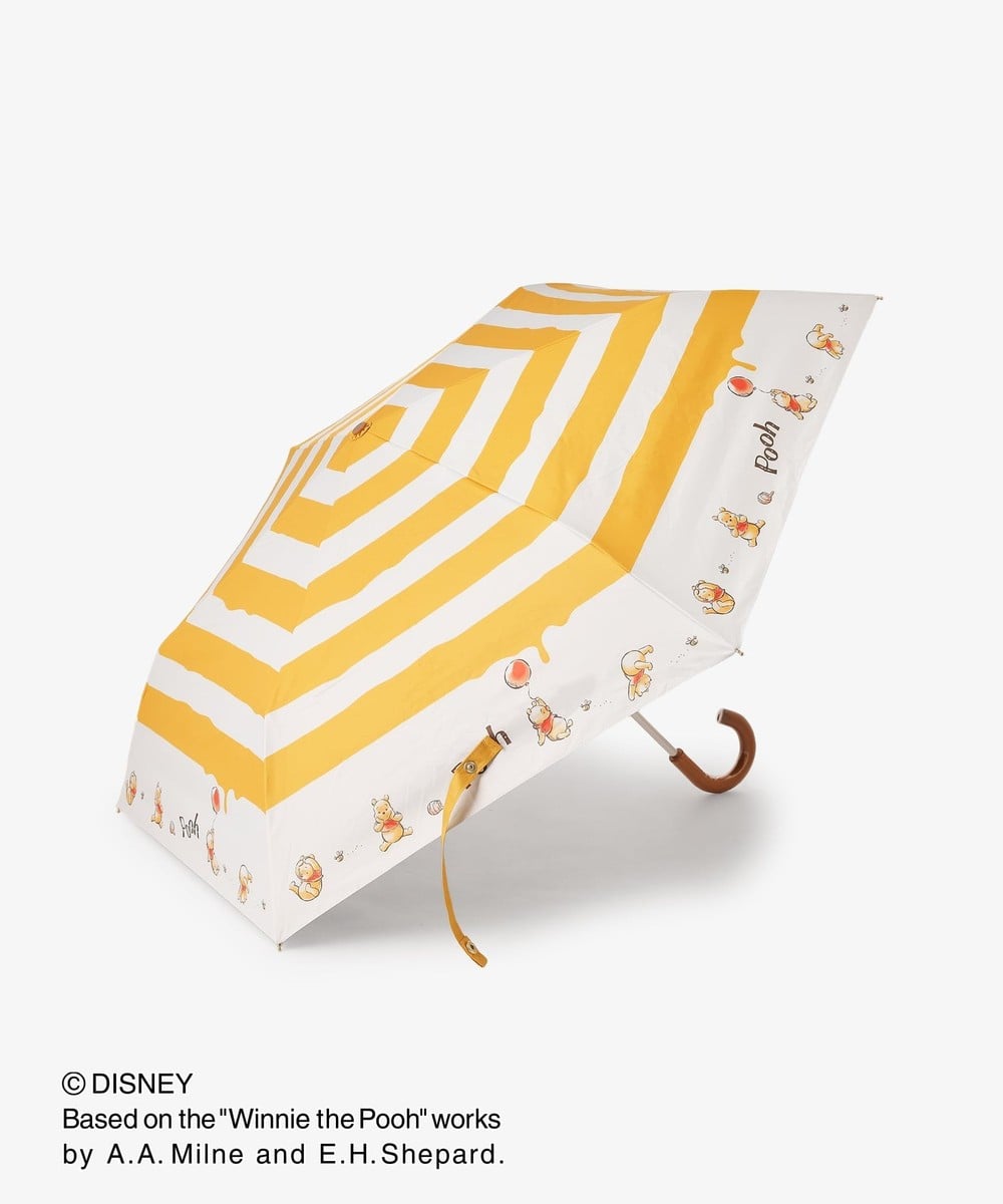 [訂購] [日本直送] 🍯 Afternoon Tea Disney Collection「Winnie the Pooh」晴雨兼用摺傘  {TF260754}
