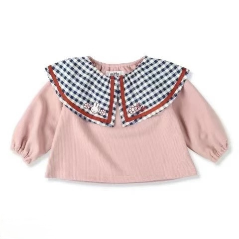 B0113 Miffy 格仔領上衣