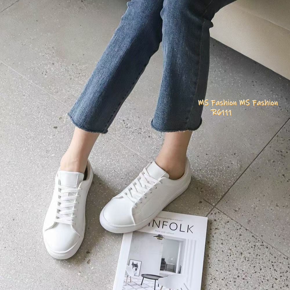 R6111 韓國🇰🇷簡約清新小白鞋