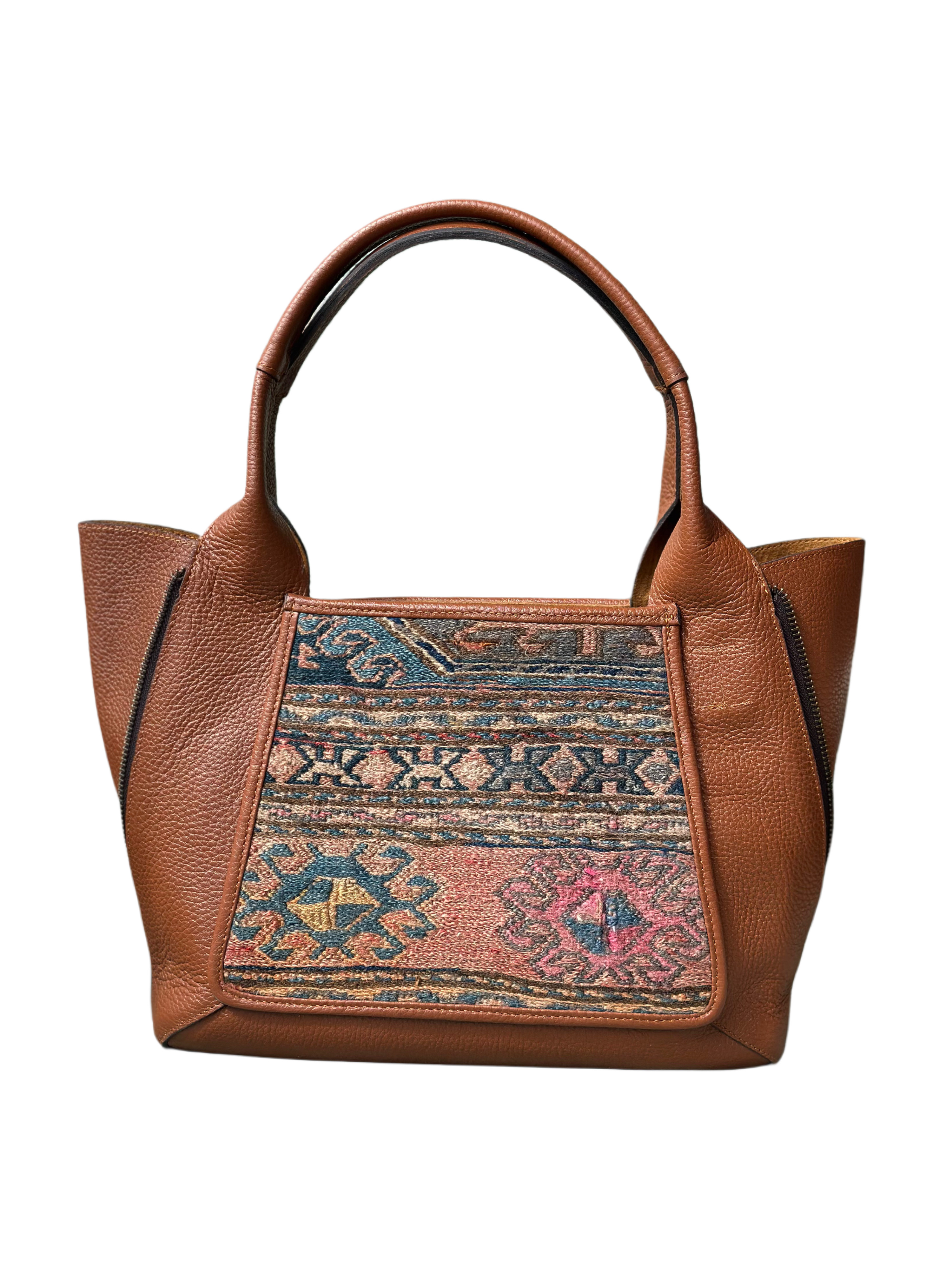 K15 土耳其真皮地氈手袋（啡色）