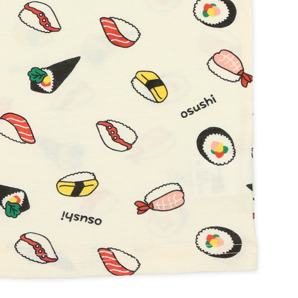 🇯🇵預訂 日本直送🇯🇵壽司手卷滿印包腹短袖家居服上下套裝