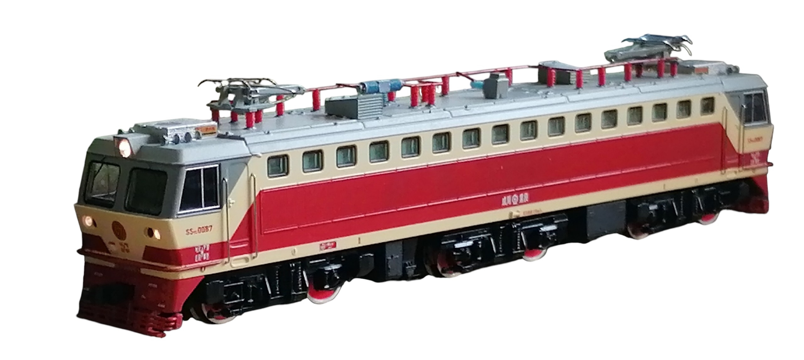 中國電力機車韶山7C N比例 1：160 (三款可選）