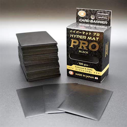Hyper MAT Pro Black  – 100 Sleeves – KMC