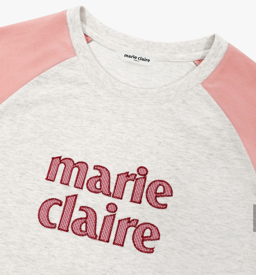 Red Velvet Seulgi 著用款｜Marie Claire 拼色牛角Tee