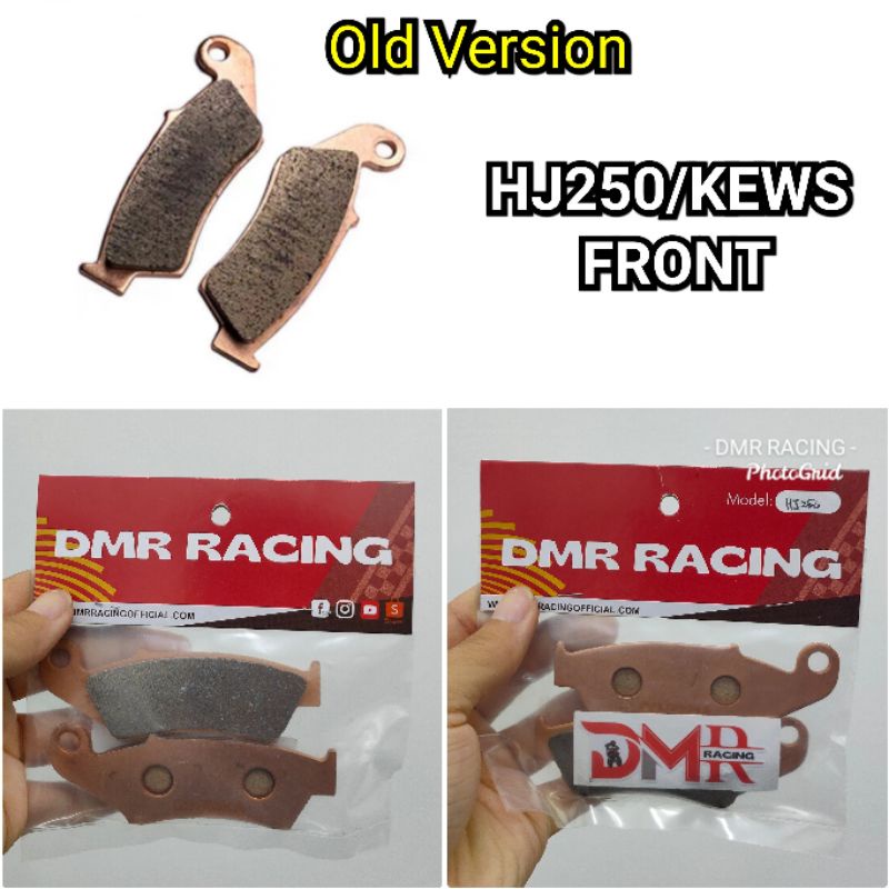 HENGJIAN Motorcross HJ250 KEWS250 4 Stroke 2 Stroke Front Rear Brake Pad Assy Extra Thicker Pad