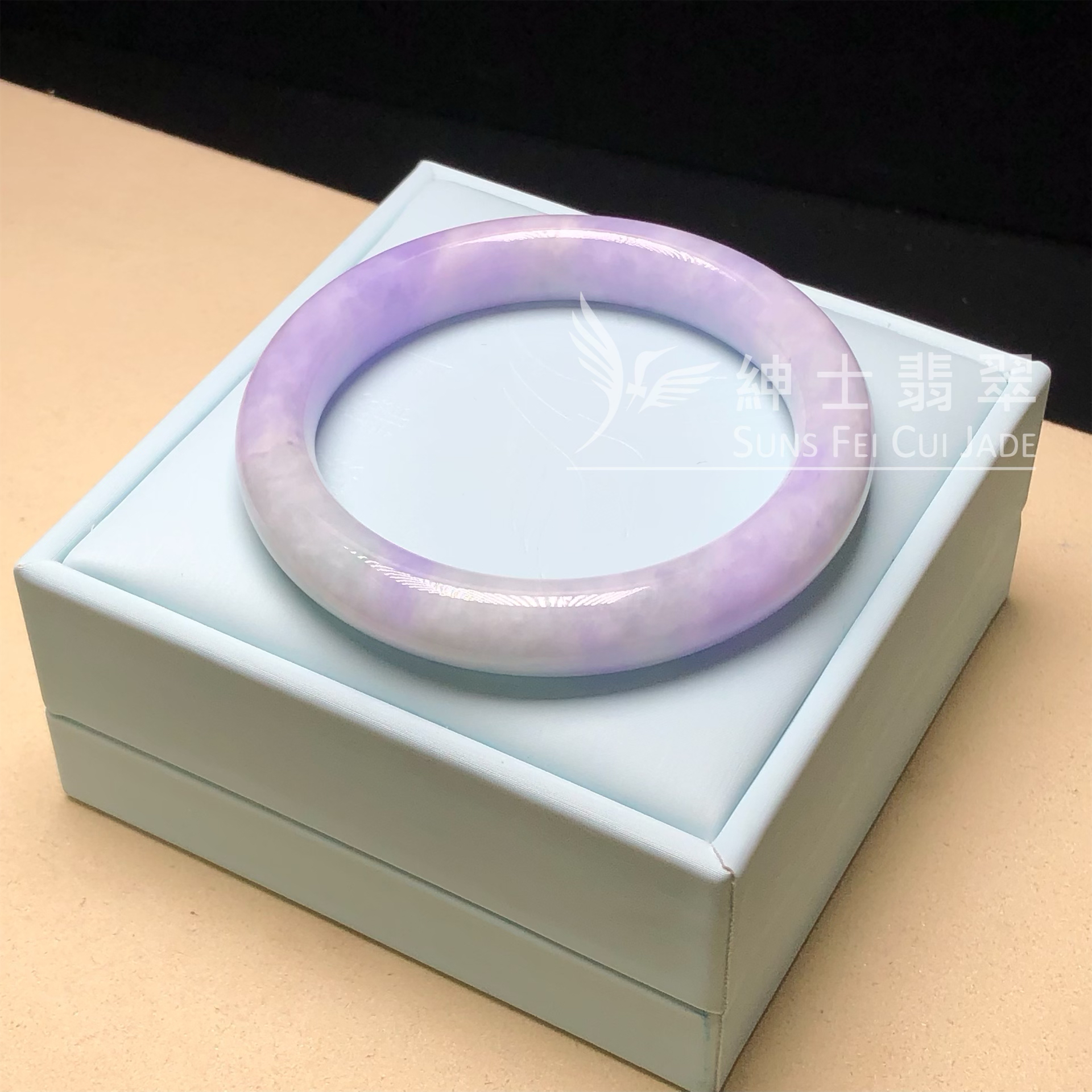 C05976 木那藍紫春彩福鐲55mm