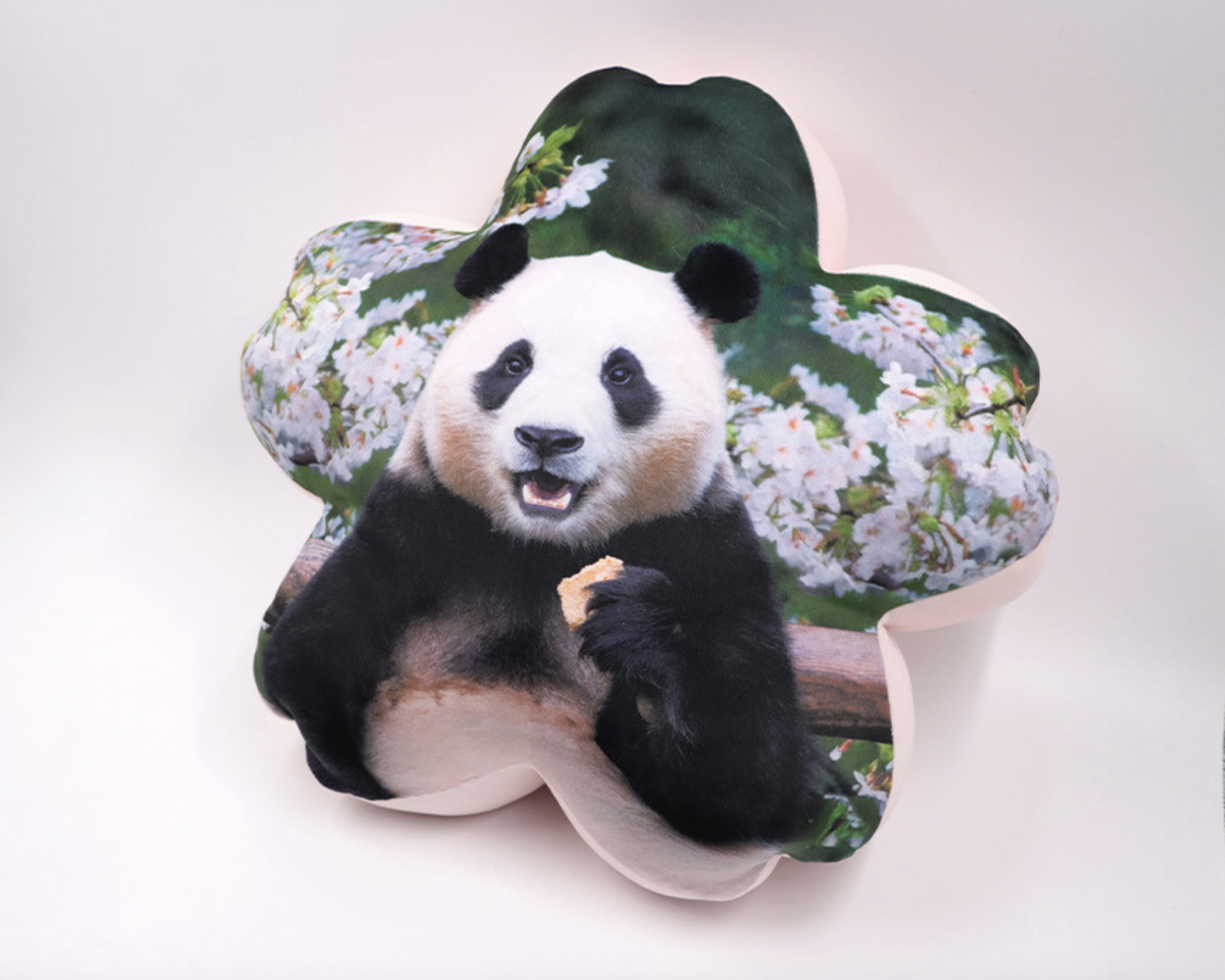 📦訂購 韓國代購 Everland Bao Family 寶家族 福寶 Fubao 櫻花Cushion