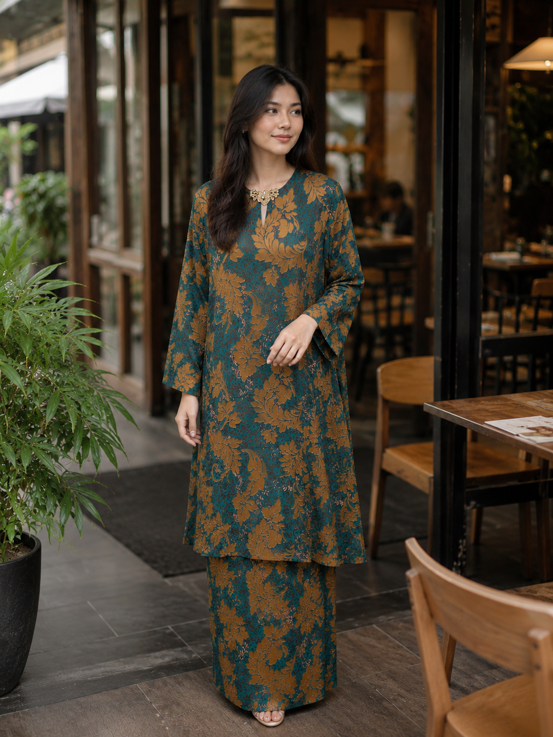 Kurung Riau Pesak Eliya Adaya