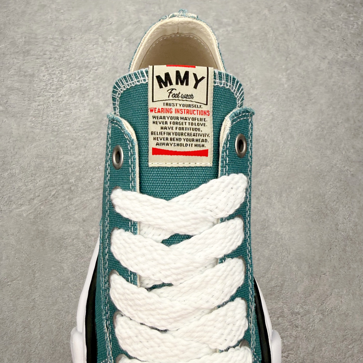 Maison Mihara Yasuhiro MMY "Peterson" OG Sole Canvas Low-top Sneaker