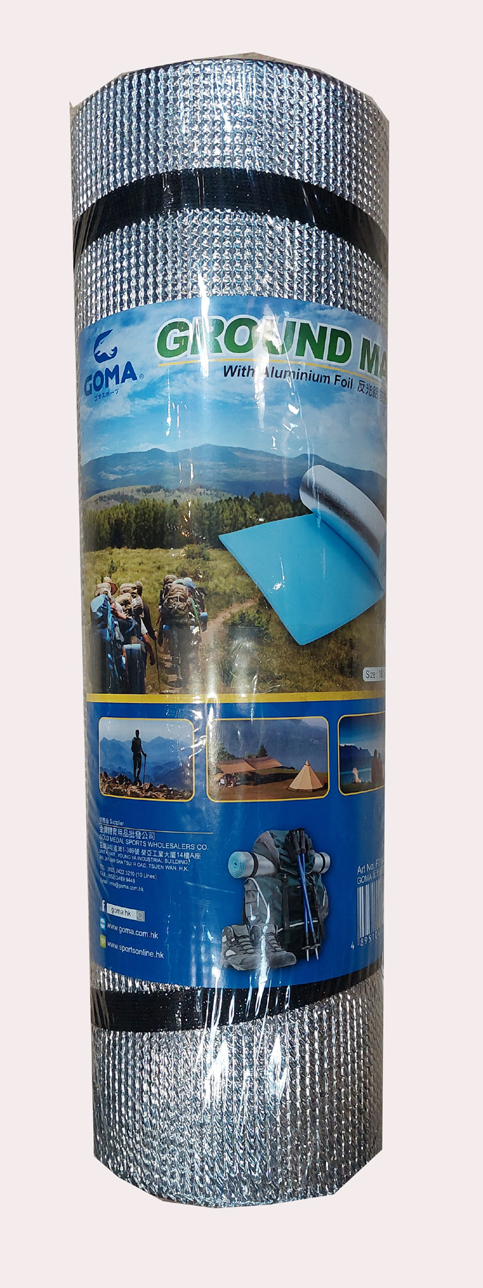 Goma露營反光地蓆10毫米厚10M-F014-1E-10