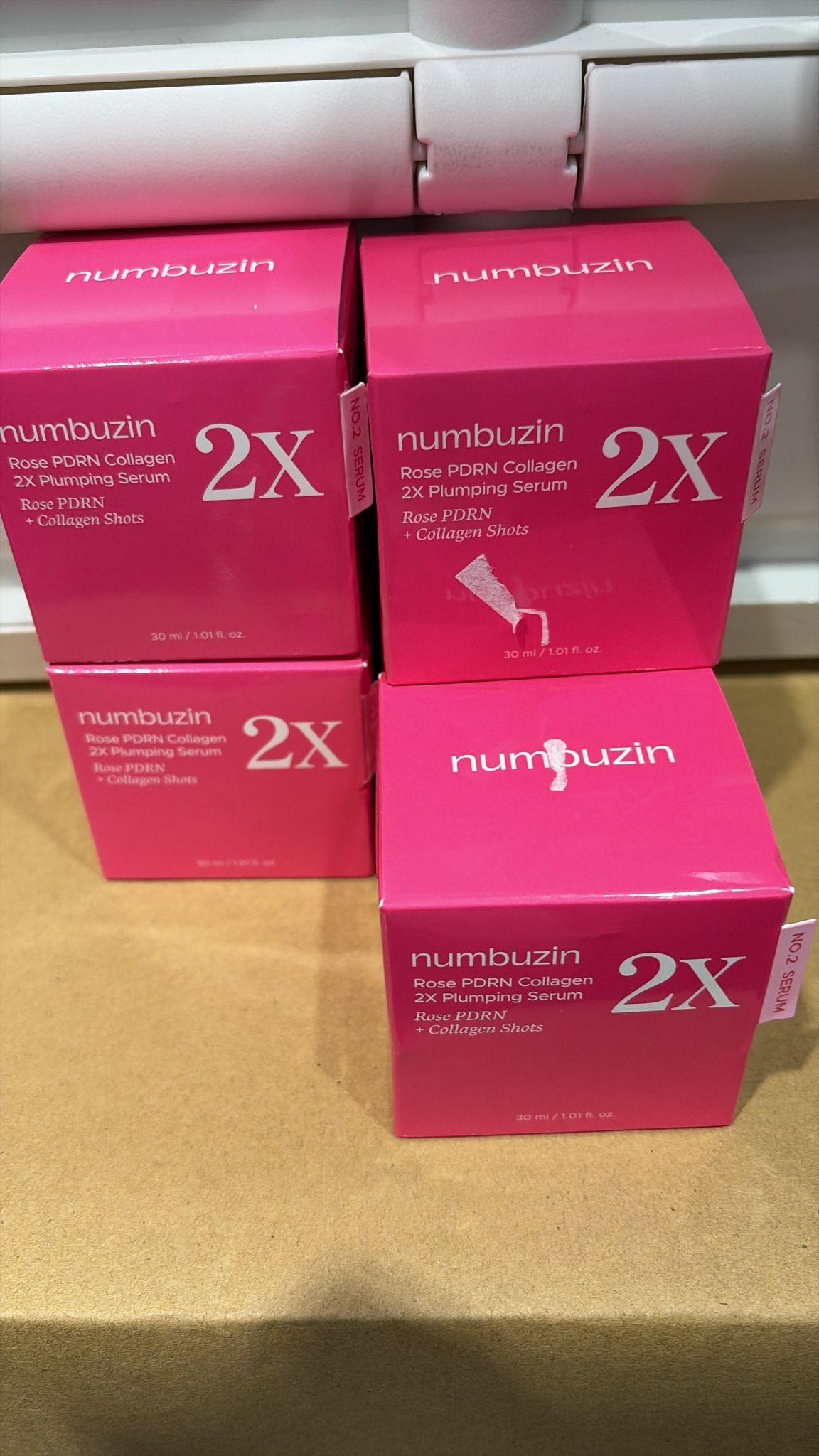 numbuzin 2號玫瑰PDRN膠原蛋白澎潤精華