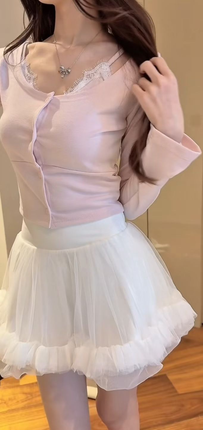 【直播追加款】機心喱士領吊帶套裝