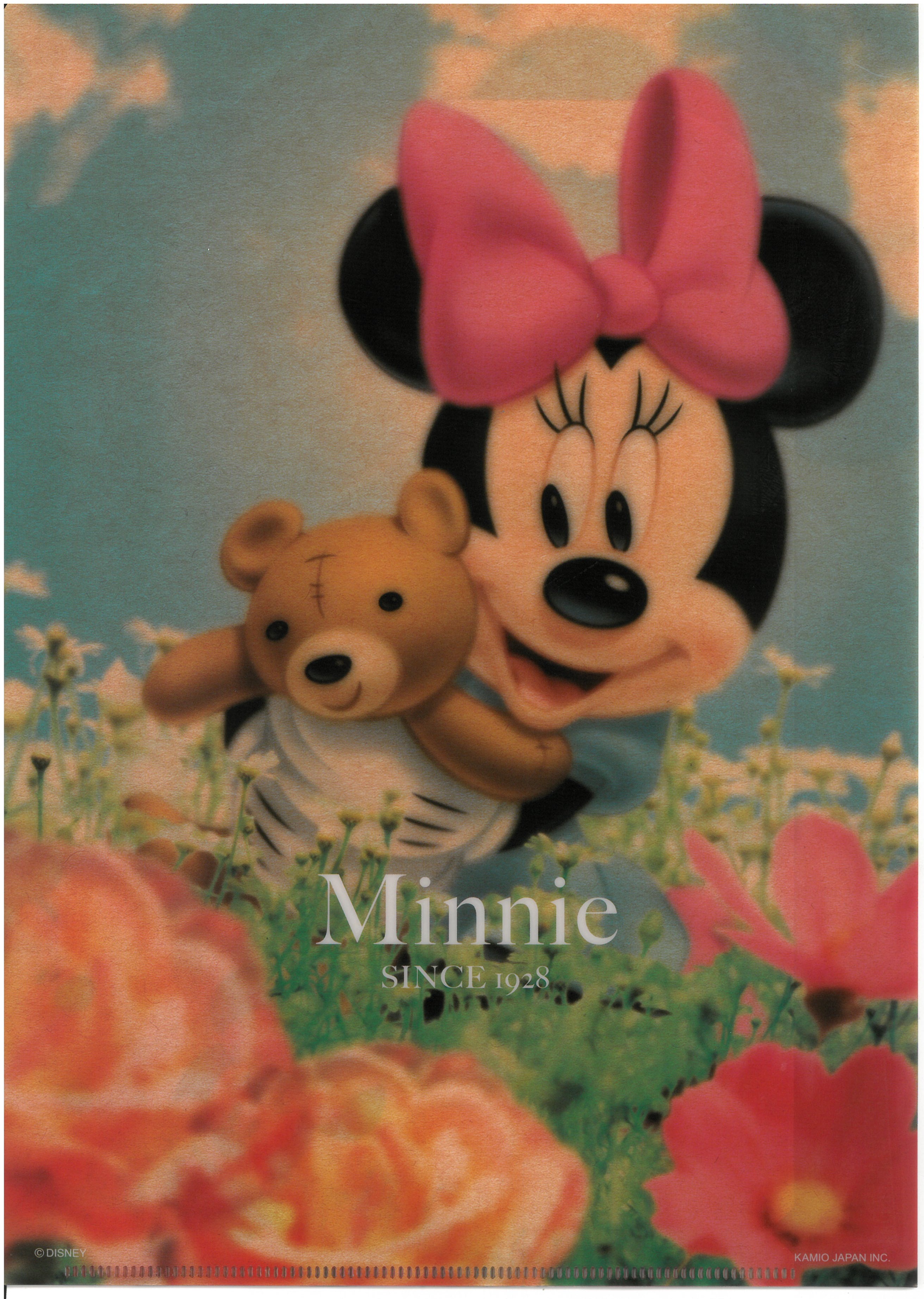 Minnie Mouse A4雙開文件夾 (61352-8)