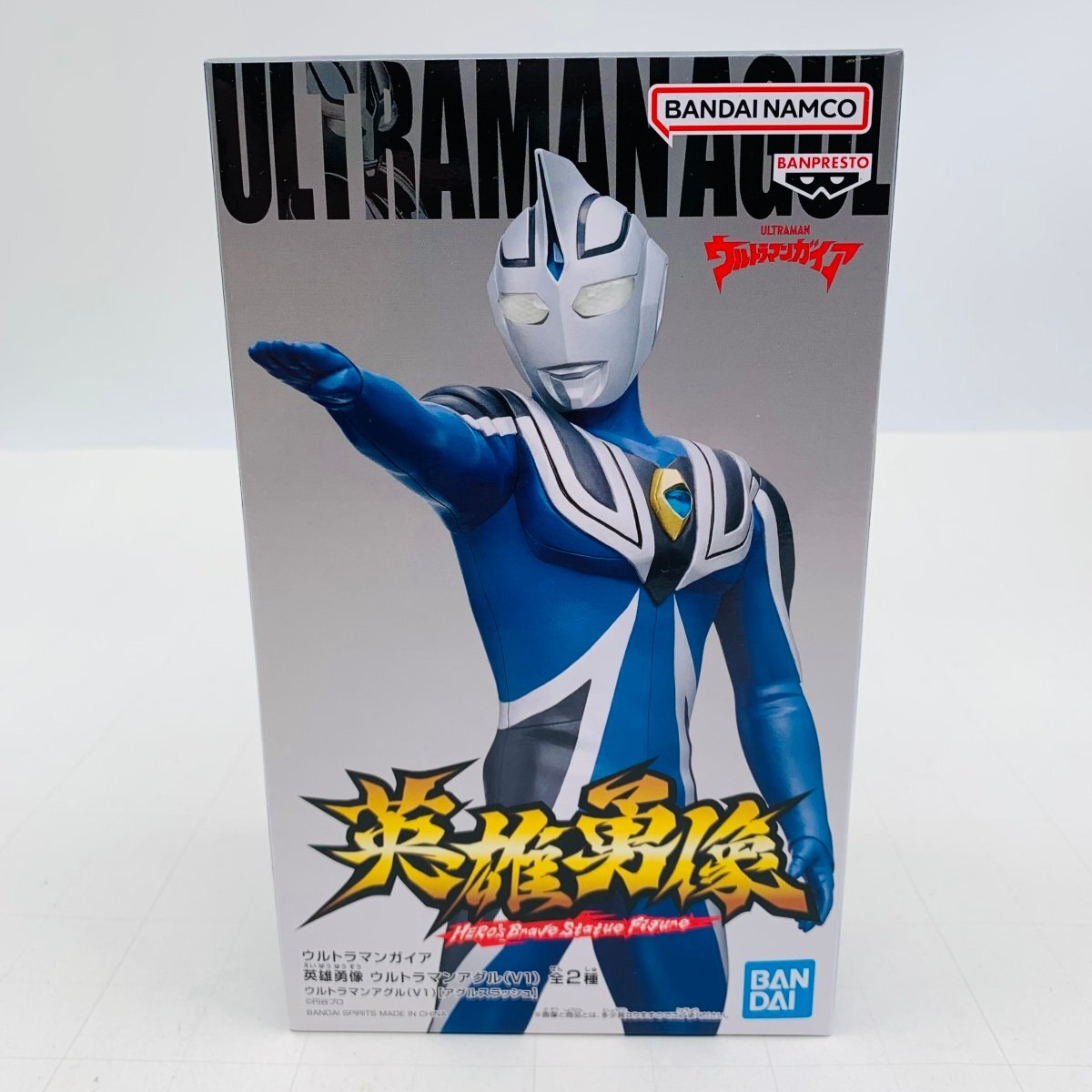 Banpresto, Hero's Brave Figure: Ultraman Gaia, Ultraman Agul (V1) (Ver. B) 英雄勇像 阿古魯