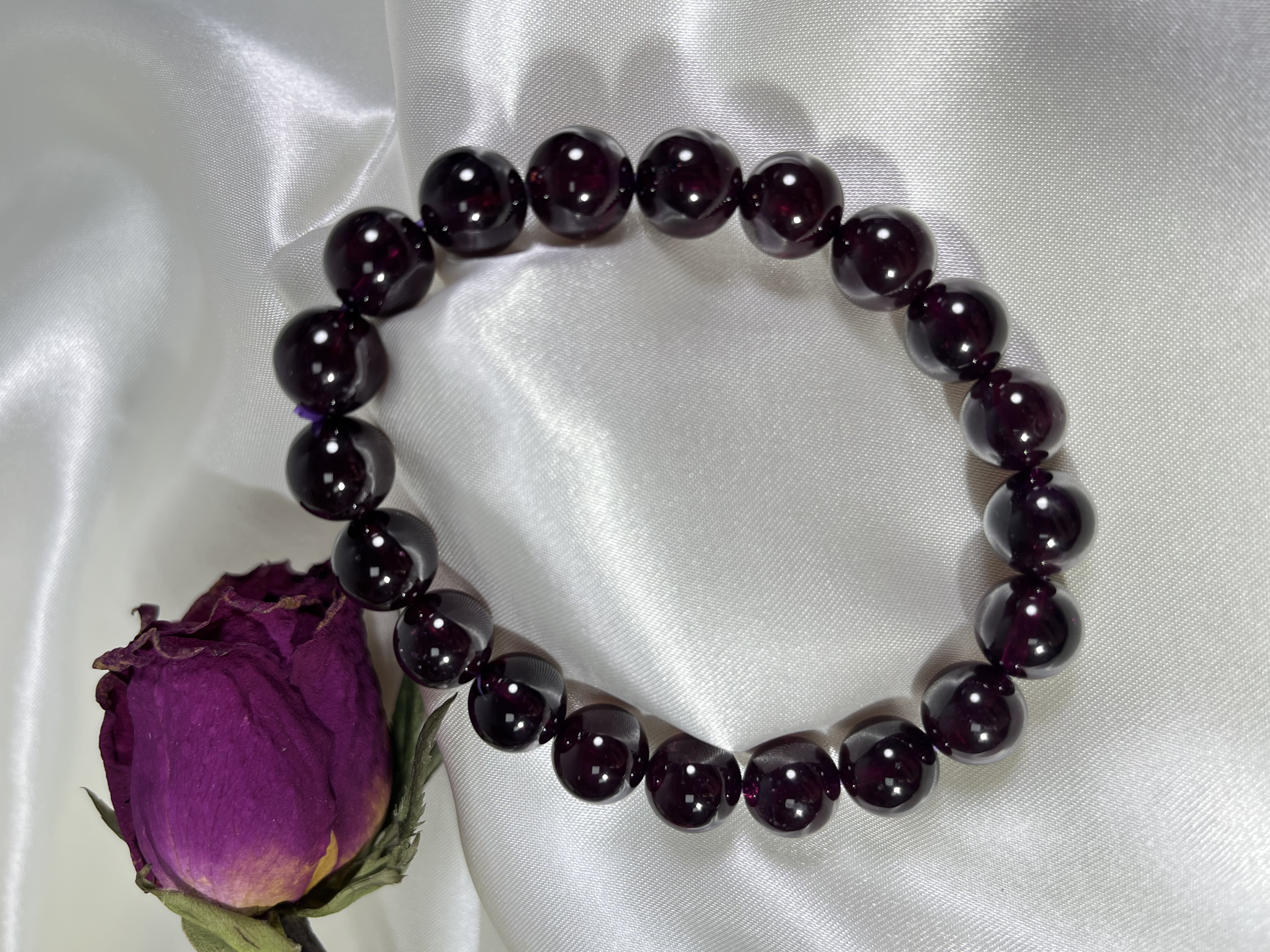 巴西紫牙烏石榴石 10mm